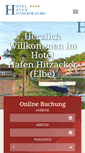 Mobile Screenshot of hotel-hafen-hitzacker-elbe.de